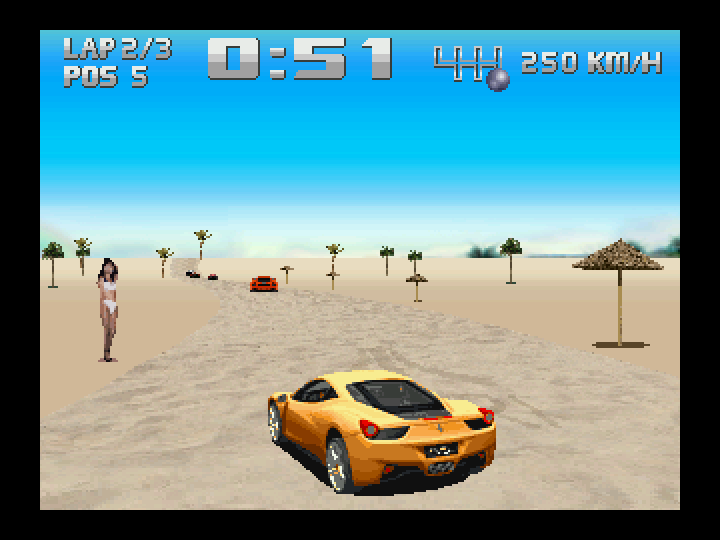 Racer 2 atari screenshot